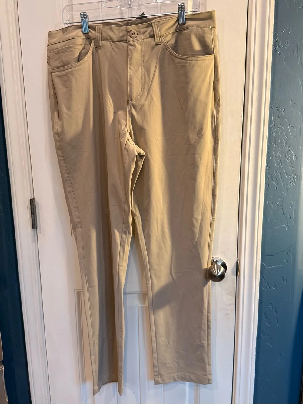 NWT New Balance Men’s 34x32 Khaki Stretch Golf Pants Performance Casual
